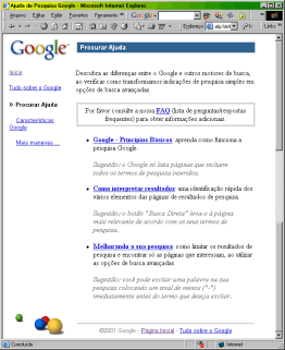 Ajuda em Pesquisa