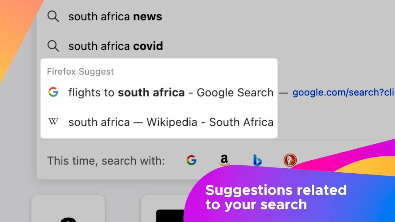 Introducing Firefox Suggest