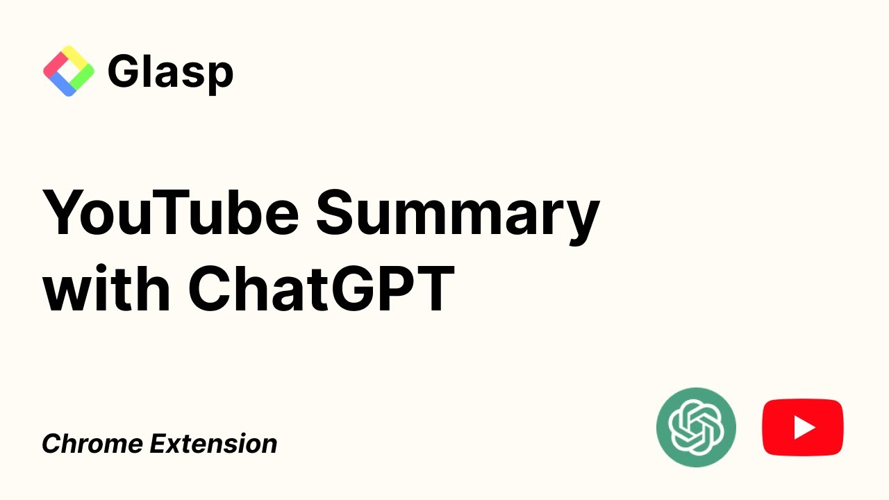 YouTube Summary with ChatGPT | Chrome Extension