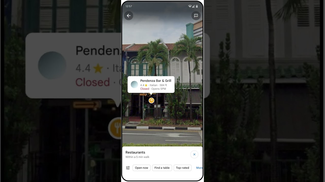 Google - Lens no Google Maps