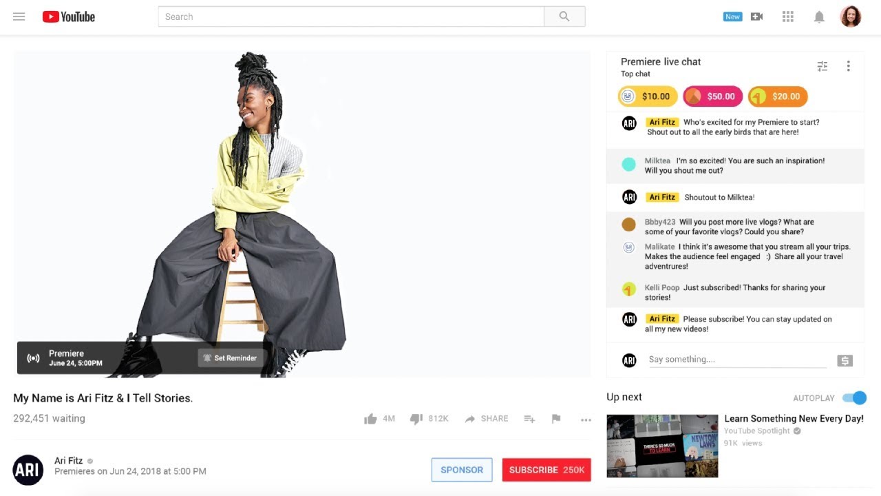 Introducing Premieres