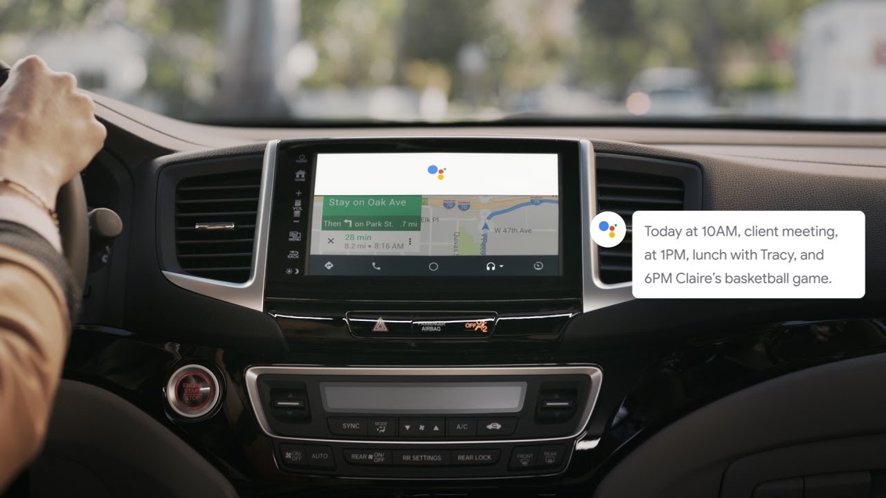 Your Google Assistant on Android Auto: Plan your day