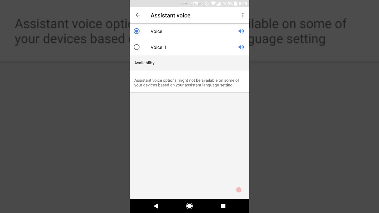 Google Assistant male and female voice comparison