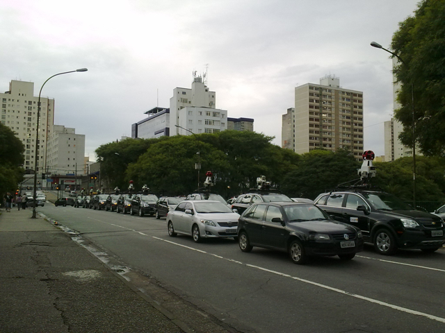 Imagem relacionada a Novos carros do Google Street View desfilam por São Paulo