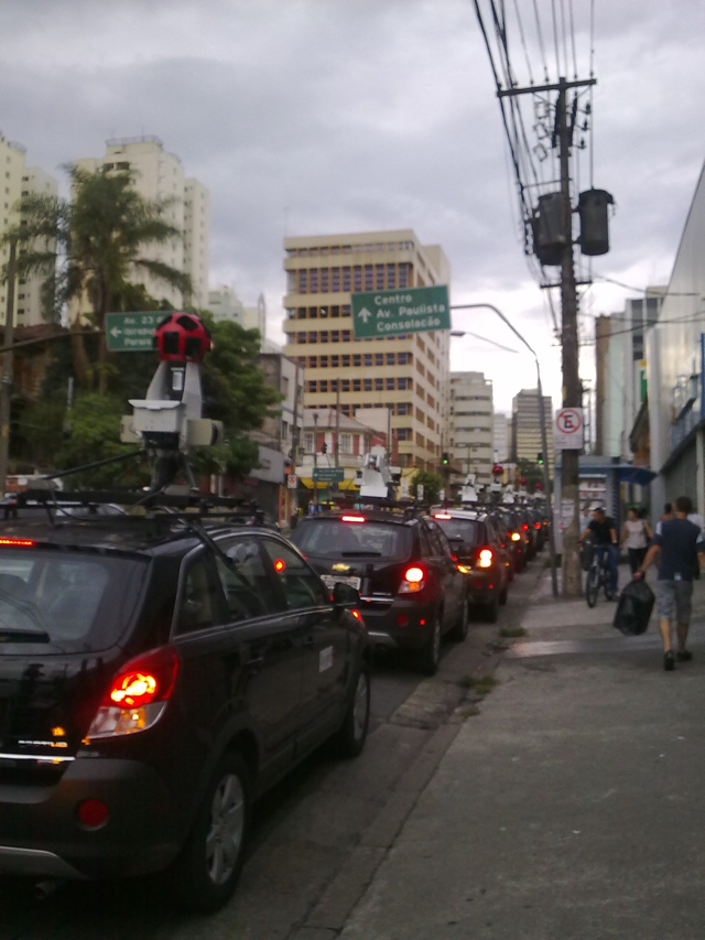 Imagem relacionada a Novos carros do Google Street View desfilam por São Paulo