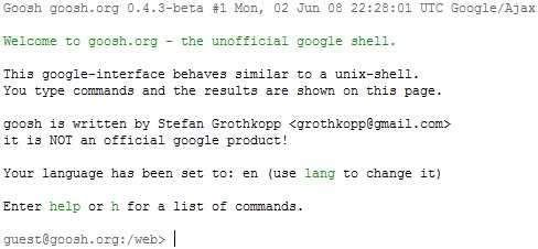 Imagem relacionada a Google Shell: utilize o Google por linhas de comando