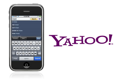 Imagem relacionada a Yahoo! cria versão especial do buscador para iPhone