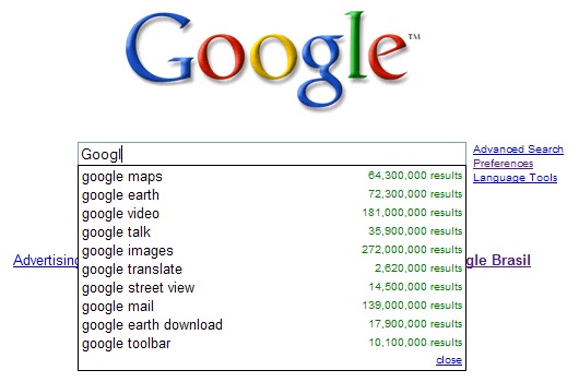 google-suggest