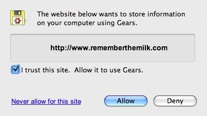 Imagem relacionada a Google oferece Gears Beta para Safari