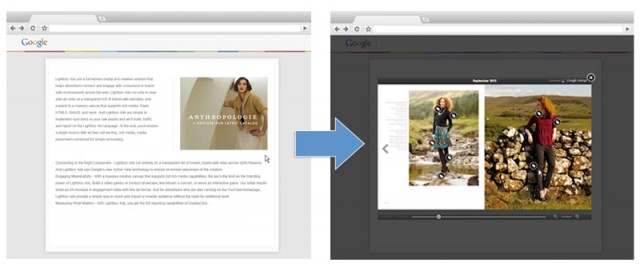 Imagem relacionada a Google apresenta novo formato de anúncio: Lightbox