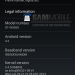 Imagem relacionada a Android 4.3 aparece no Galaxy S4 Google Edition