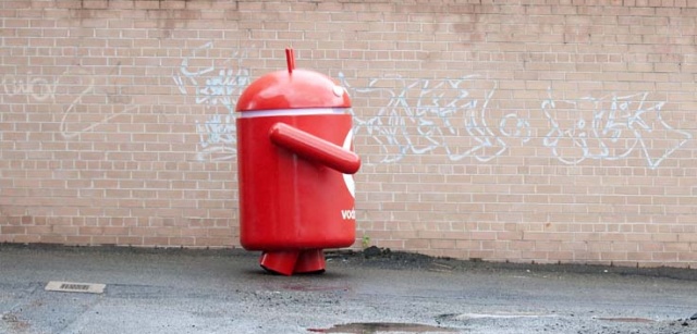 Imagem relacionada a Android da Vodafone invade as ruas da Austrália
