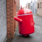 Imagem relacionada a Android da Vodafone invade as ruas da Austrália