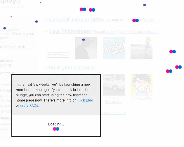 Flickr ganha nova homepage