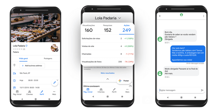 Imagem relacionada a Os novos recursos do app Google Meu Negócio