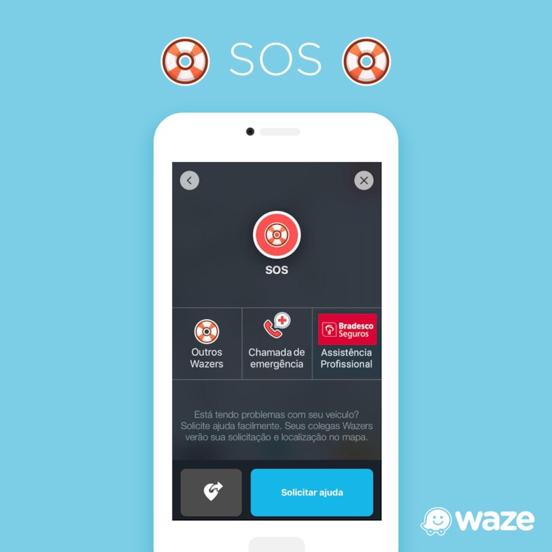 Imagem relacionada a SOS do Waze agora oferece serviços de reboque, chaveiro, pneus e bateria