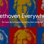 Imagem relacionada a 250 anos de Beethoven no Google Arts & Culture