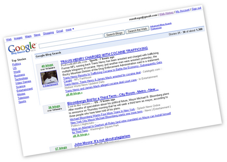 Imagem relacionada a Google Blog Search aprende a agrupar posts relacionados
