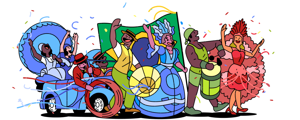Imagem relacionada a Google celebra o Carnaval no Brasil