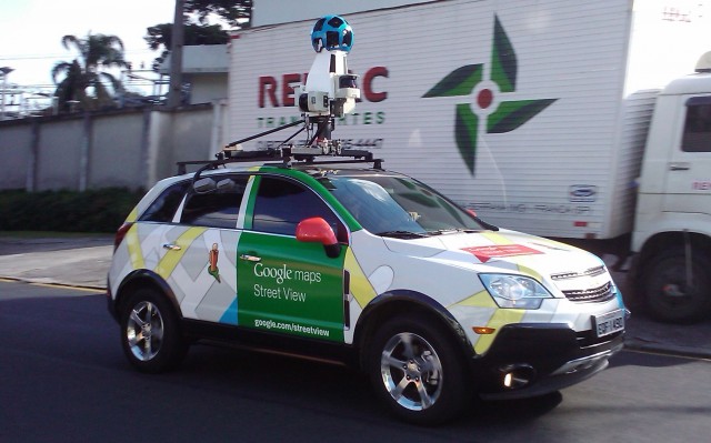 Imagem relacionada a Foto: Novo visual do carro do Street View no Brasil
