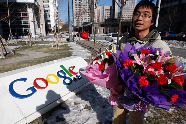 Imagem relacionada a Ameaça do Google em deixar a China gera reação popular