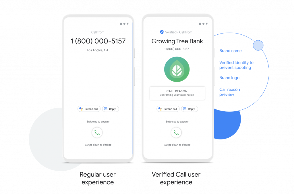 Imagem relacionada a App de Telefone do Google ganha chamadas verificadas no Brasil