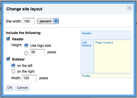 Imagem relacionada a Google Sites ganha melhorias, integração com Google Docs e Webmaster Tools