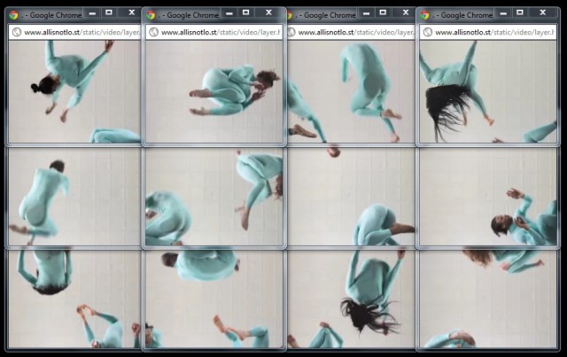 Imagem relacionada a Video clipe da banda Ok Go no Google Chrome