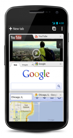 Imagem relacionada a Google anuncia Chrome para Android