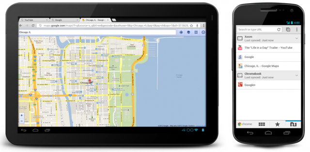 chrome-android2 Imagem relacionada a Google anuncia Chrome para Android