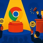 Imagem relacionada a CEO do DuckDuckGo afirma que Chrome pode valer até US$ 50 bilhões em caso de venda forçada