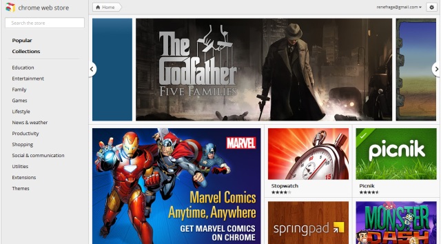 chrome-webstore Imagem relacionada a Chrome Web Store ganha nova interface