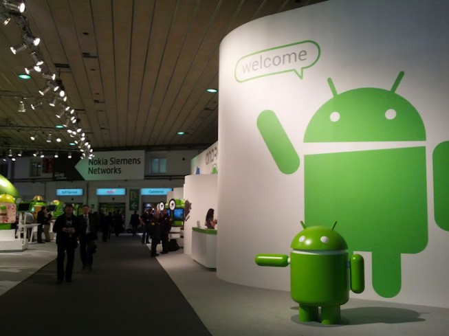 Imagem relacionada a Fotos: Cidade do Android na MWC 2012