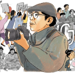 Imagem relacionada a Google celebra a vida do fotógrafo e ativista Corky Lee com Doodle