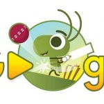 Imagem relacionada a Críquete volta entre os jogos conhecidos do Google Doodle