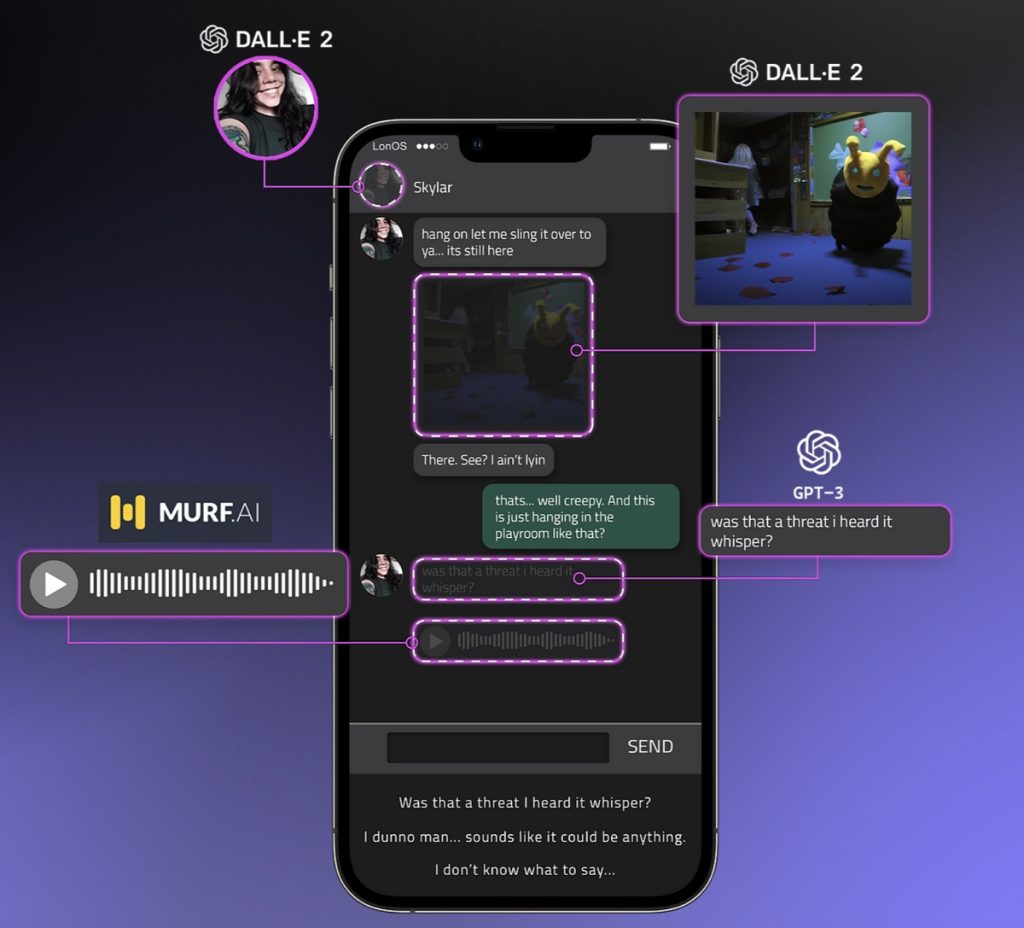 Imagem relacionada a Dark Mode, um jogo de terror gerado por IA