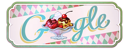 Imagem relacionada a Doodle: Google comemora o 119º aniversário do Sundae