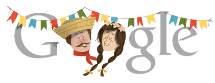 Imagem relacionada a Doodle: Google celebra a Festa Junina