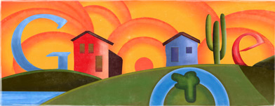 Imagem relacionada a Doodle: Google comemora o 125º aniversário de Tarsila do Amaral