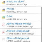 Imagem relacionada a Dropbox está chegando ao Google Android
