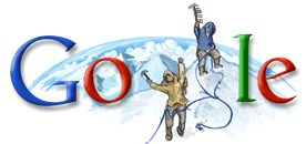Imagem relacionada a Google celebra aniversário da primeira ascensão até o topo do Monte Everest