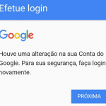 Imagem relacionada a Falha no mecanismo de contas do Google desconectou usuários