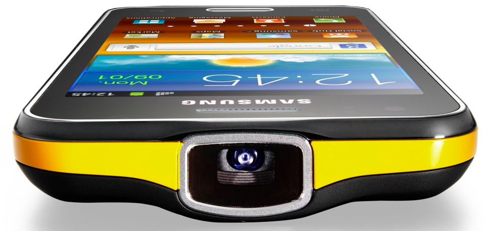 Imagem relacionada a Você lembra? Samsung S Beam contava com projetor integrado