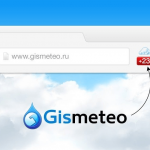 Imagem relacionada a Gismeteo: previsão do tempo no Chrome e Firefox