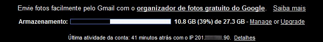 Imagem relacionada a Gmail com mais espaço de armazenamento?