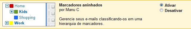 Imagem relacionada a Gmail ganha sistema de hierarquia nos marcadores