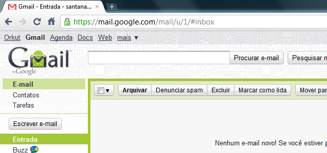 Android Imagem relacionada a Gmail ganha cinco novos temas