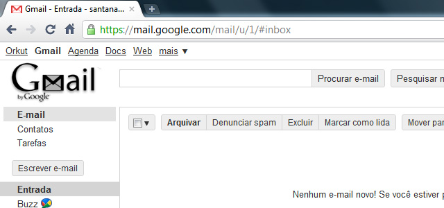 Branco básico Imagem relacionada a Gmail ganha cinco novos temas