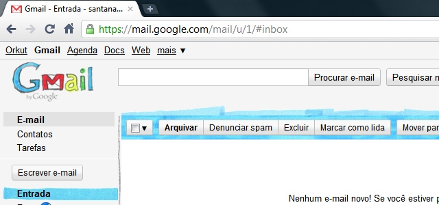 Marcador Imagem relacionada a Gmail ganha cinco novos temas