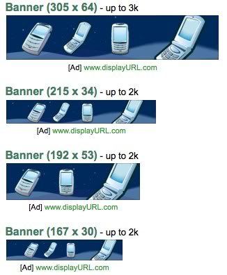 Imagem relacionada a Google AdWords oferece anúncios gráficos para celulares